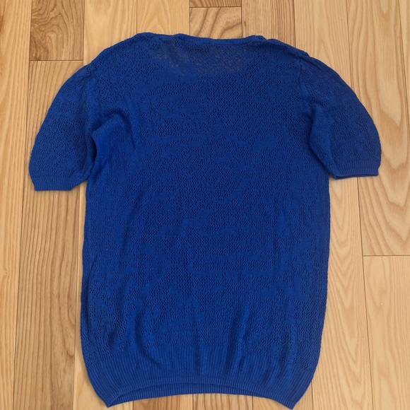 Cobalt Blue Mexx Knit Top - Picture 2 of 2